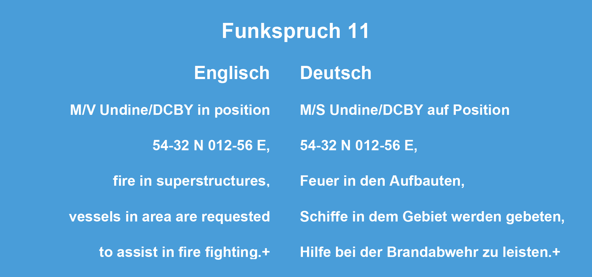 Funkspruch 11