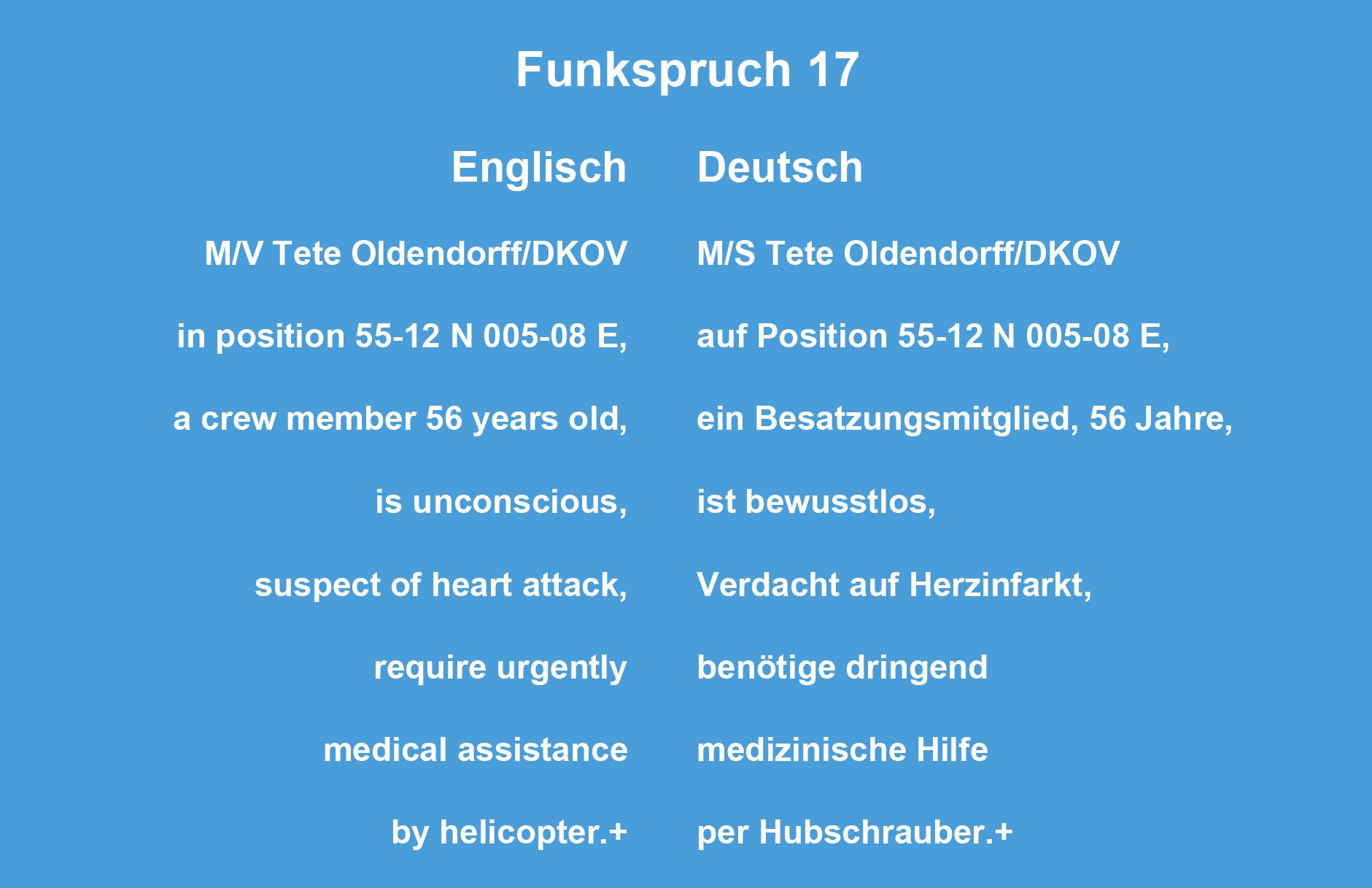 Funkspruch 17