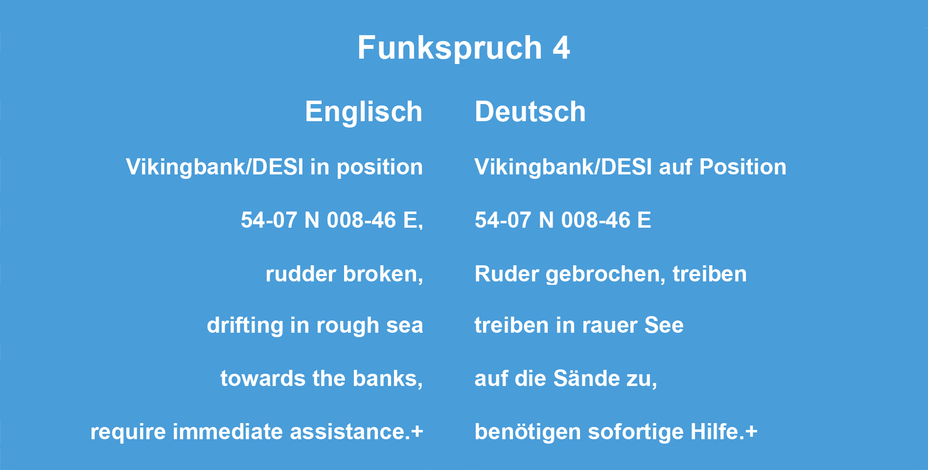 Funkspruch 4