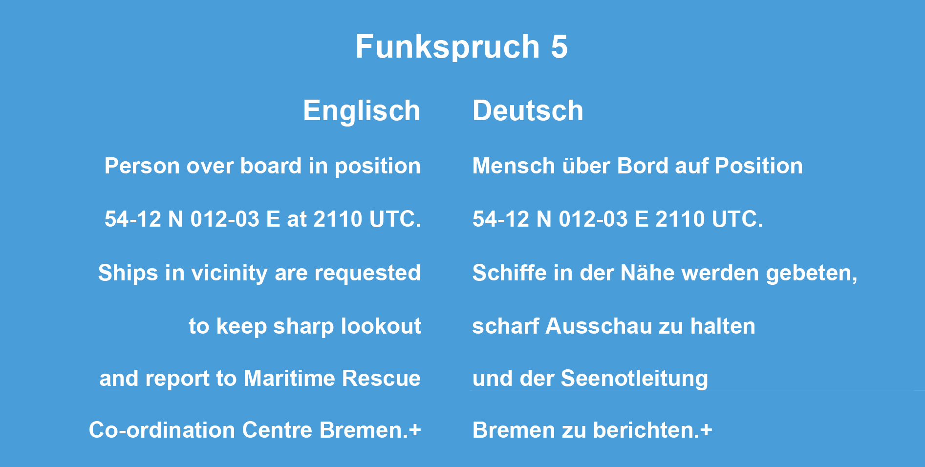Funkspruch 5