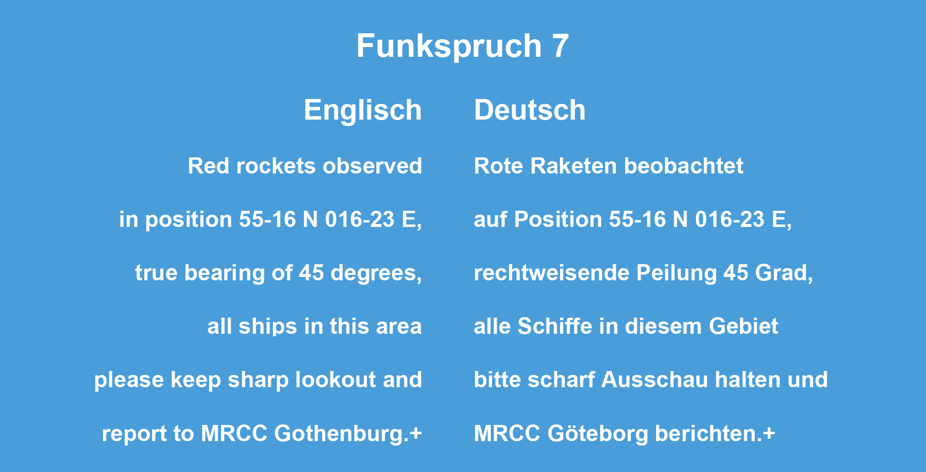 Funkspruch 7